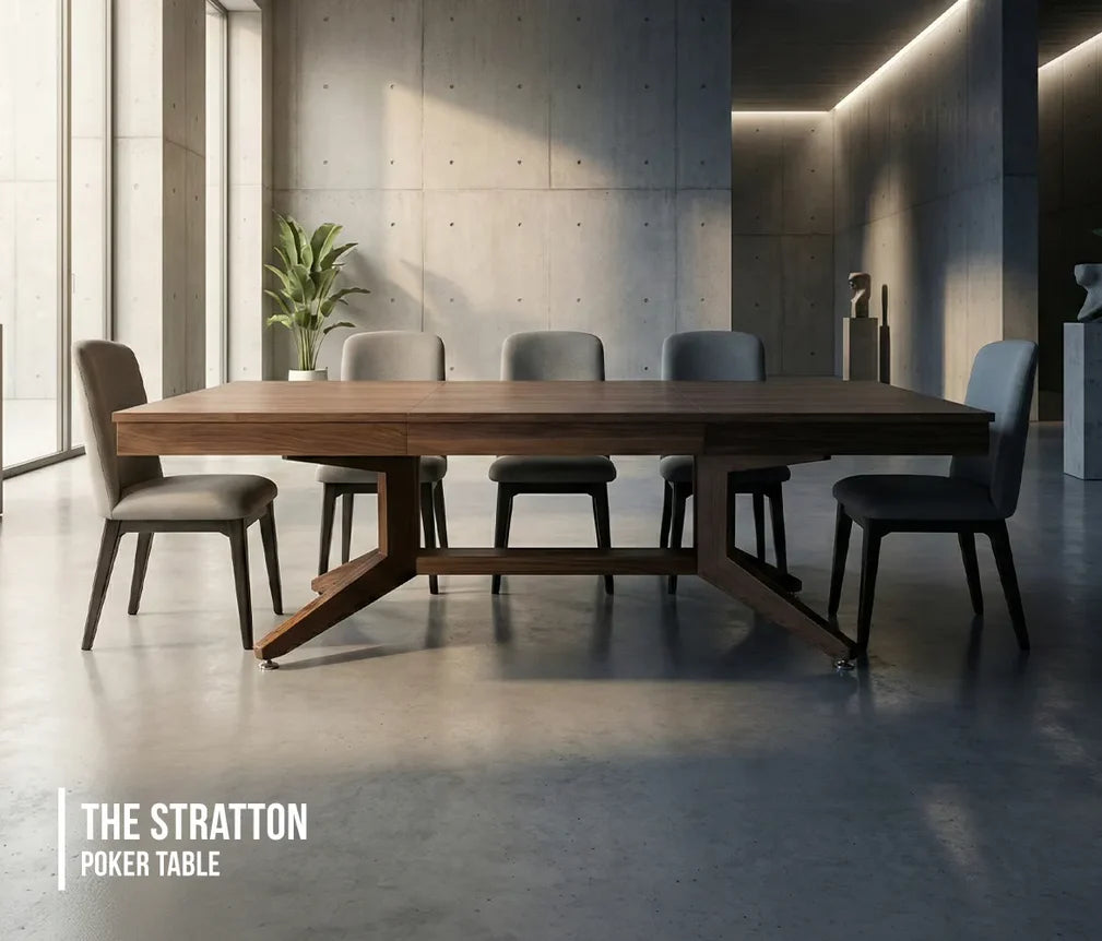 BBO Halo Series The Stratton – 10-Player Luxury Poker Table