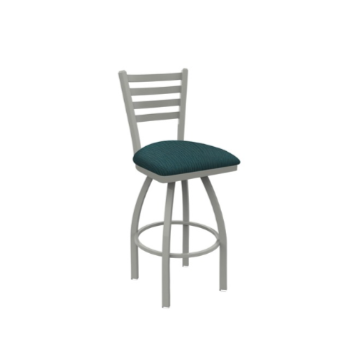 Holland 410 Jackie 2 – 25" Swivel Counter Stool | Black Frame + Vinyl