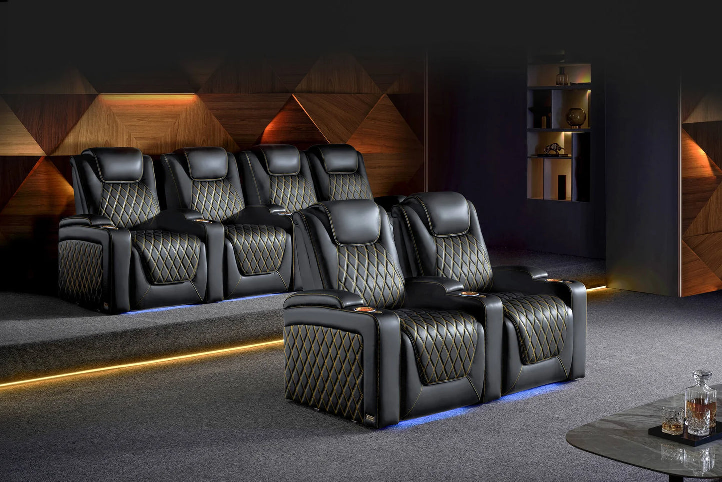 Valencia Oslo Ultimate 20K Edition | Italian Nappa 20,000 Leather Home Theater Recliner