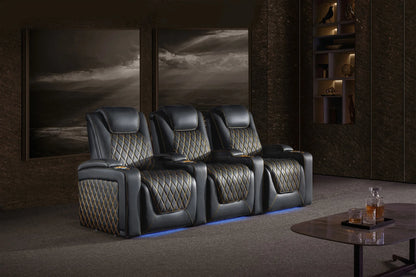 Valencia Oslo Ultimate 20K Edition | Italian Nappa 20,000 Leather Home Theater Recliner