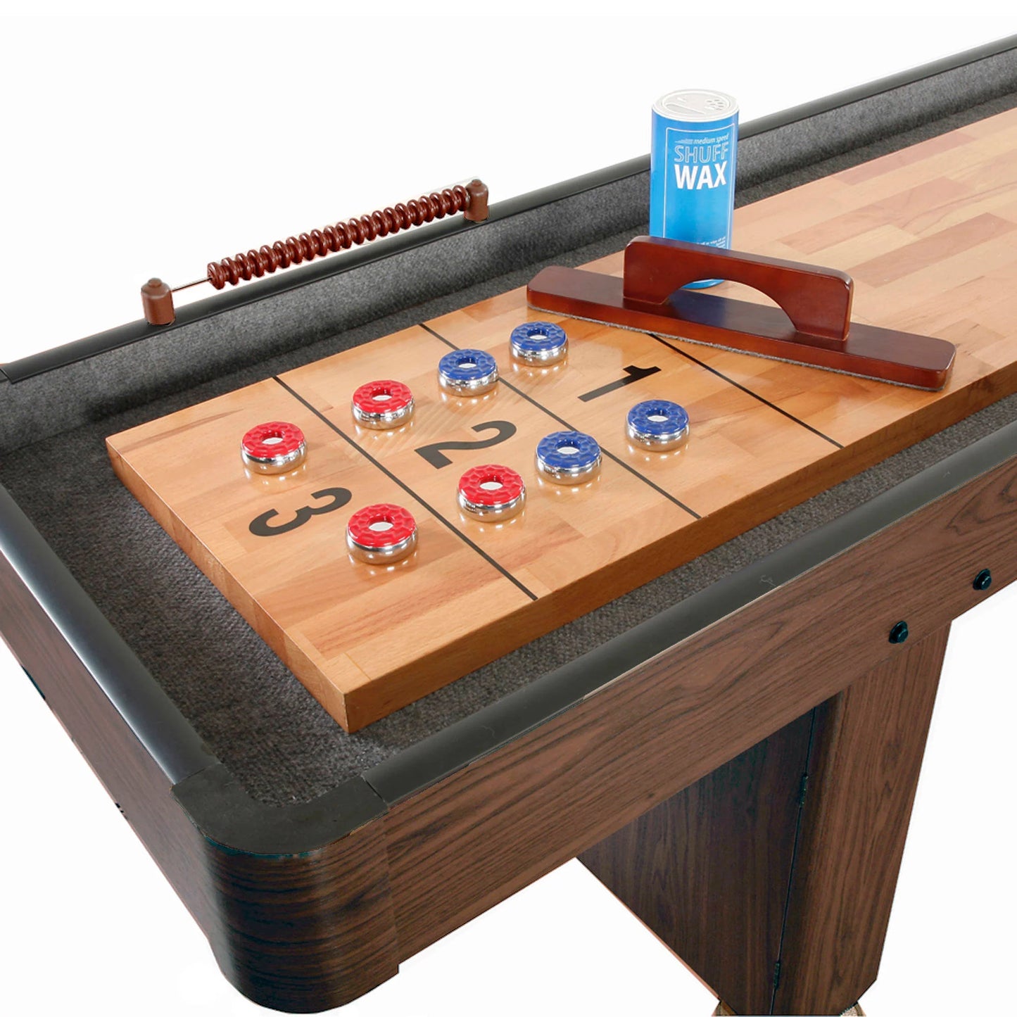 Hathaway Crestline 12-ft Outdoor Shuffleboard Table - White