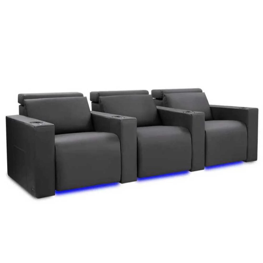 Valencia Barcelona Ultimate Home Theater Seating - Row of 3