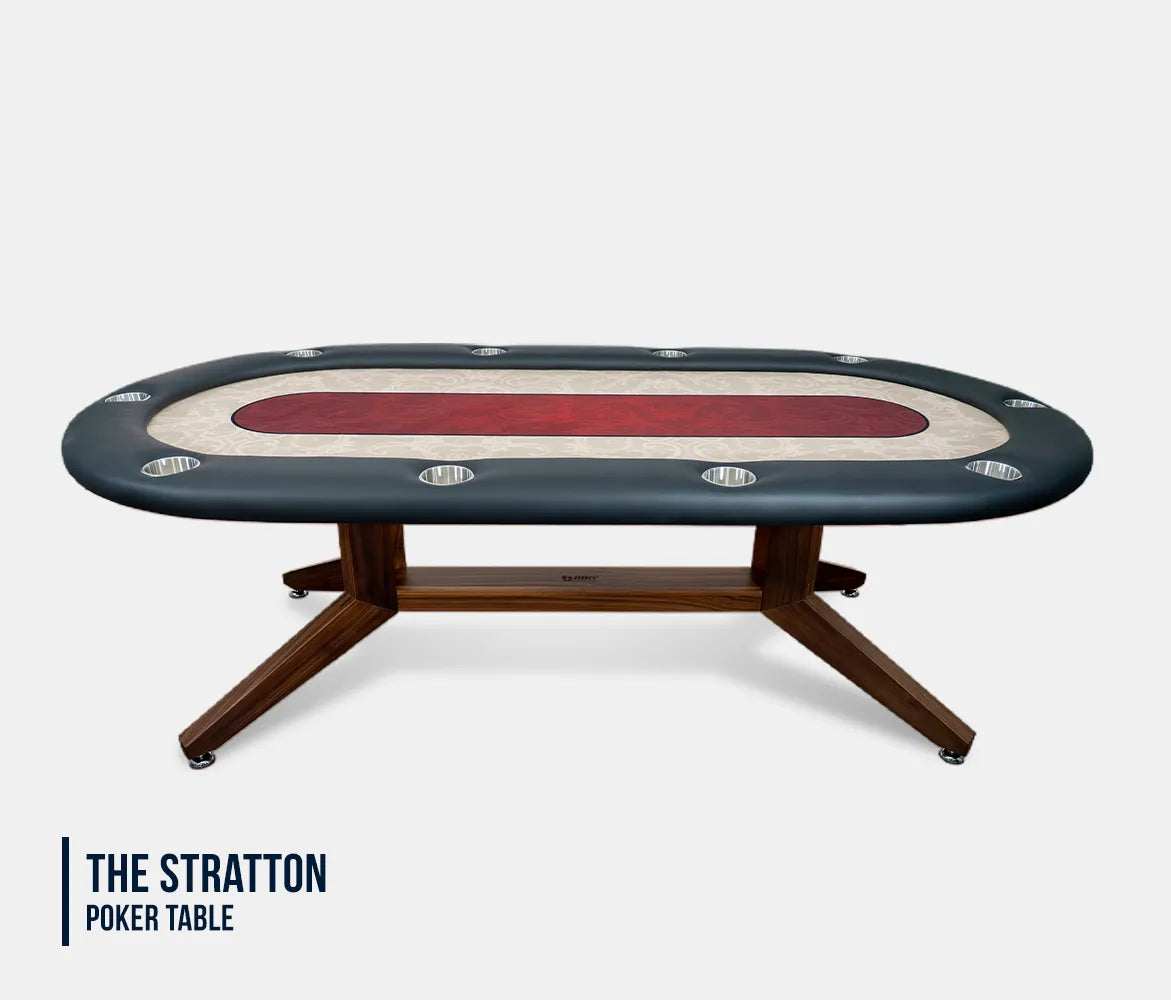 BBO Halo Series The Stratton – 10-Player Luxury Poker Table