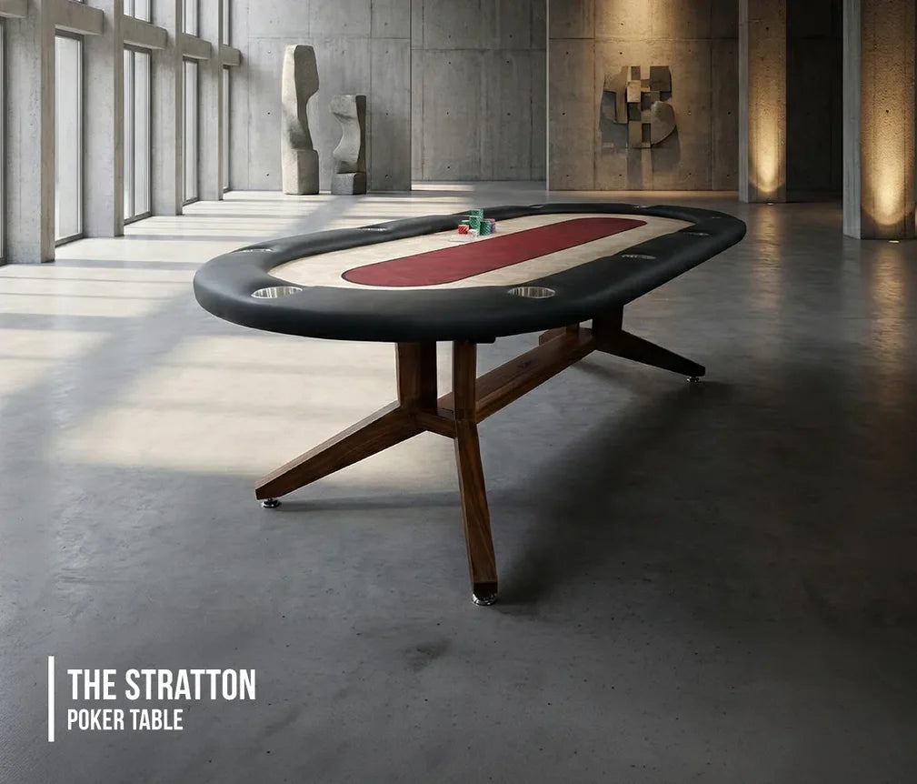 BBO Halo Series The Stratton – 10-Player Luxury Poker Table