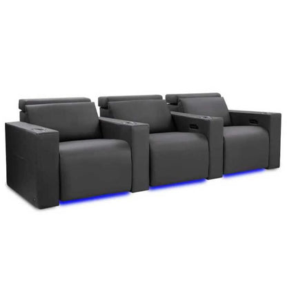 Valencia Barcelona Ultimate Home Theater Seating - Row of 3