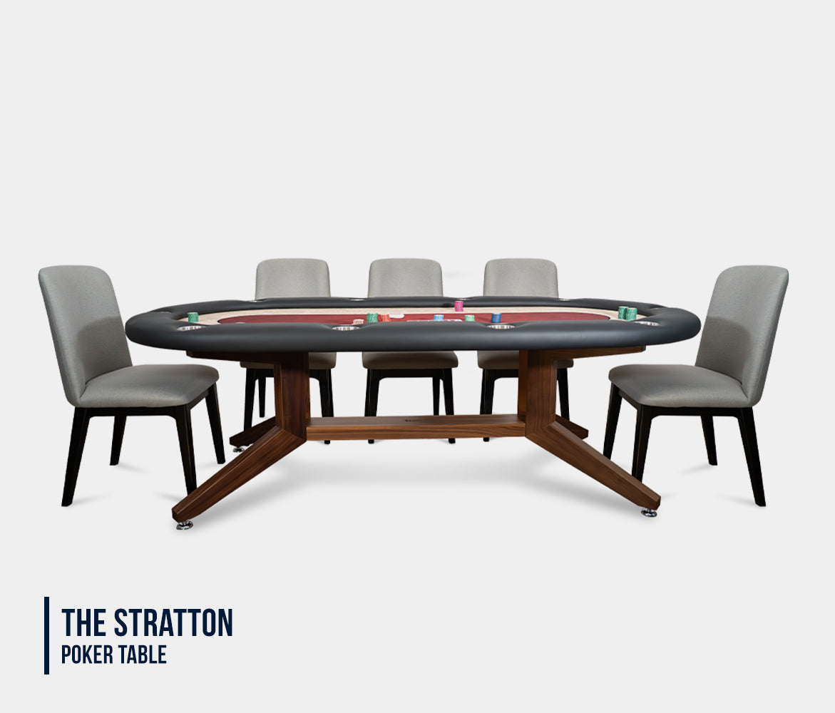 BBO Halo Series The Stratton – 10-Player Luxury Poker Table