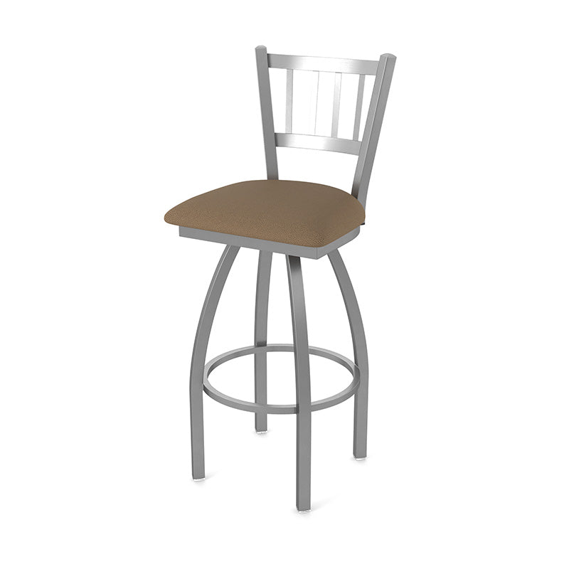 Holland 810 Contessa 2 – 25" Swivel Counter Stool | Anodized Nickel