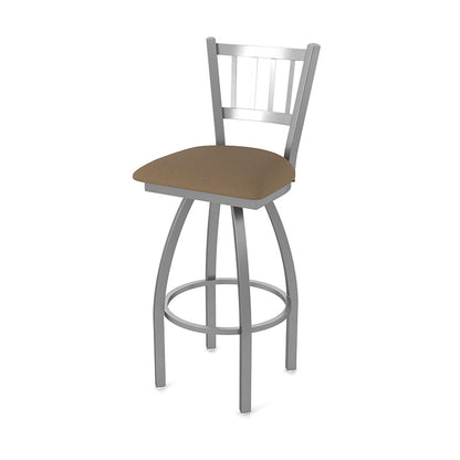 Holland 810 Contessa 2 – 25" Swivel Counter Stool | Anodized Nickel