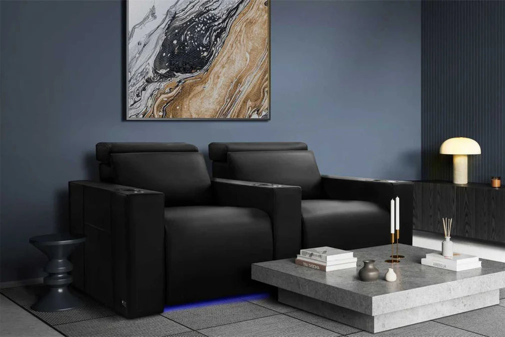 Valencia Barcelona Ultimate Home Theater Seating - Row of 3