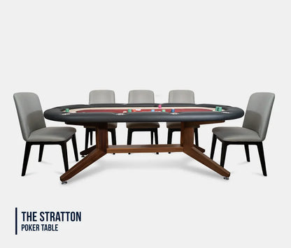 BBO Halo Series The Stratton – 10-Player Luxury Poker Table